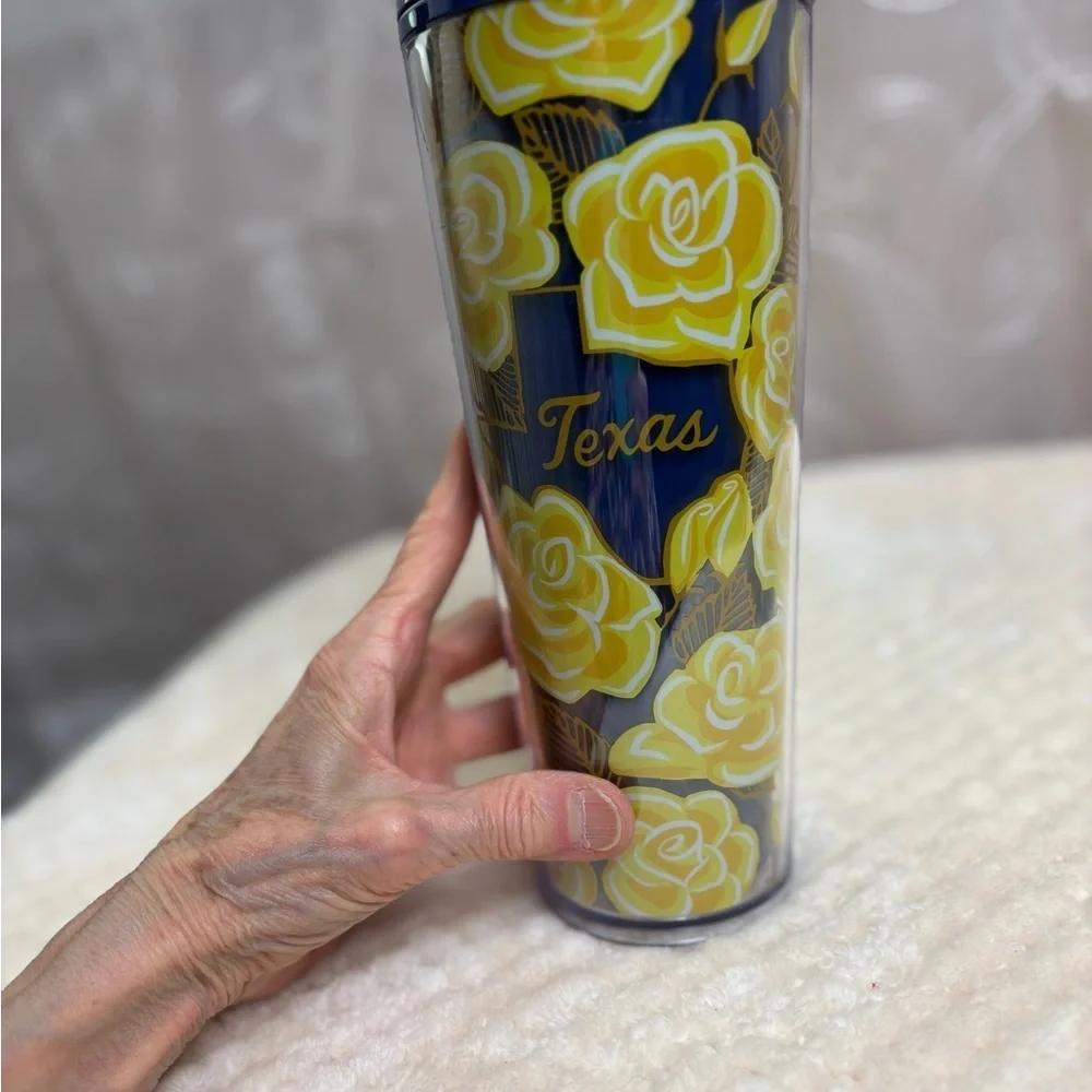 Starbucks Yellow Rose of Texas Limited Edition Venti Beverage Tumbler